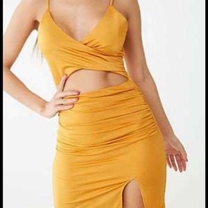 Surplice Cami Mini Dress